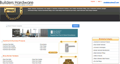 Desktop Screenshot of builder-hardware.eindiabusiness.com