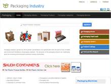 Tablet Screenshot of packaging.eindiabusiness.com