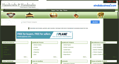 Desktop Screenshot of handicraft.eindiabusiness.com
