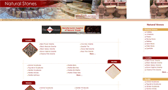 Desktop Screenshot of naturalstones.eindiabusiness.com