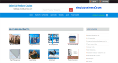 Desktop Screenshot of catalogs.eindiabusiness.com