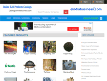 Tablet Screenshot of catalogs.eindiabusiness.com